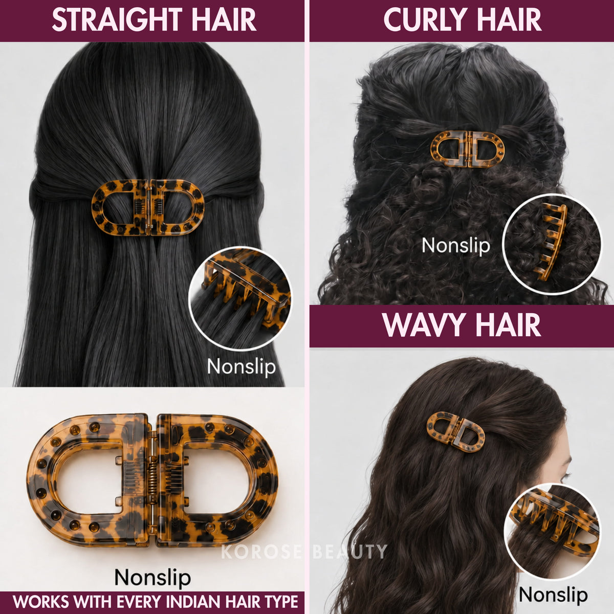 Korose Beauty Korean Magnetic Clip