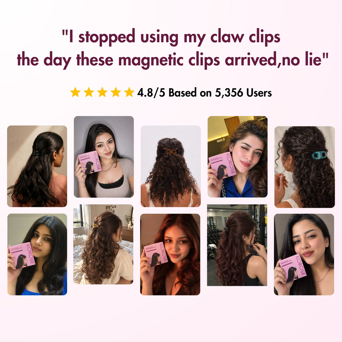 Korose Beauty Korean Magnetic Clip