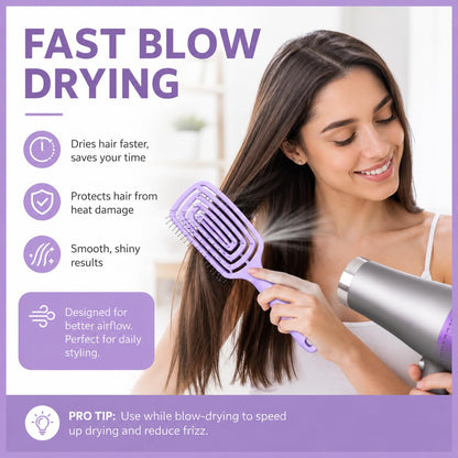 3D Detangling Hair Brush