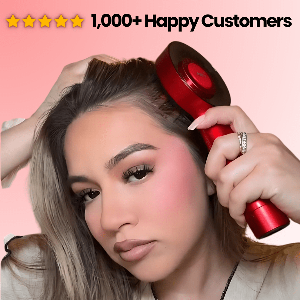 Korose 3 in 1 Red Light Therapy Scalp Massager